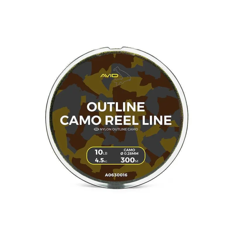 Outline Camo Reel Line 10Lb 1000M