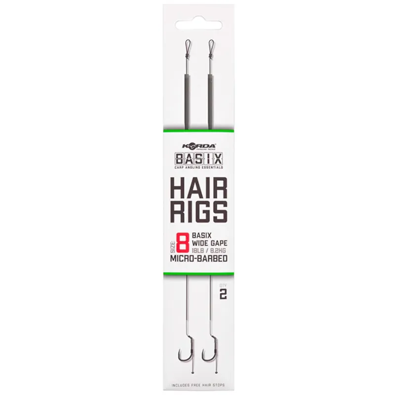 Basix Hair Rigs Wide Gape-10