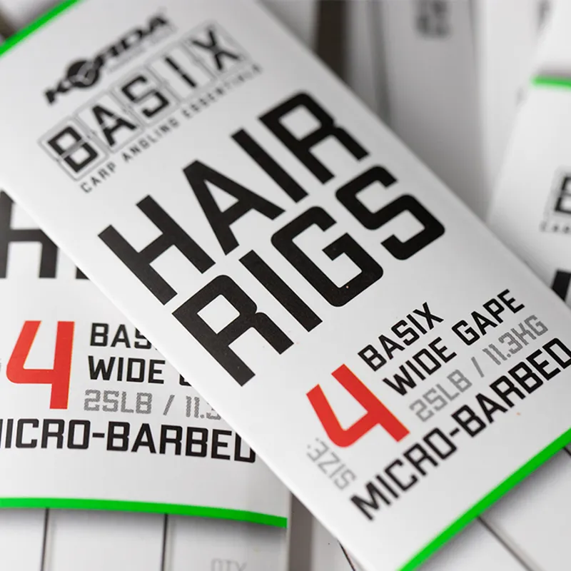Basix Hair Rigs Wide Gape-11