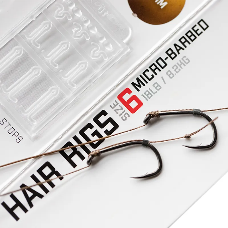 Basix Hair Rigs Wide Gape-13
