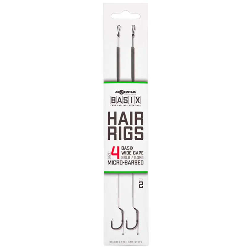 Basix Hair Rigs Wide Gape-8