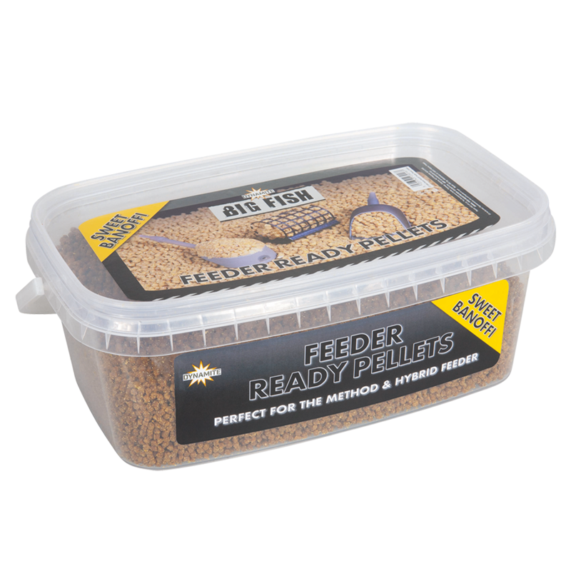 Big Fish Feeder Ready Pellets Sweet Banoffi 2mm 1.2kg