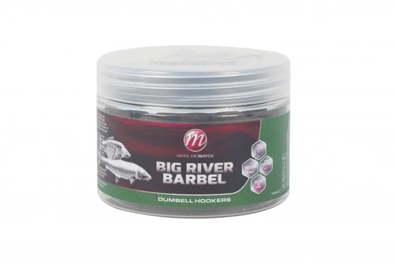 Big River Barbel Dumbell Hookbaits - 10 x 12mm-5