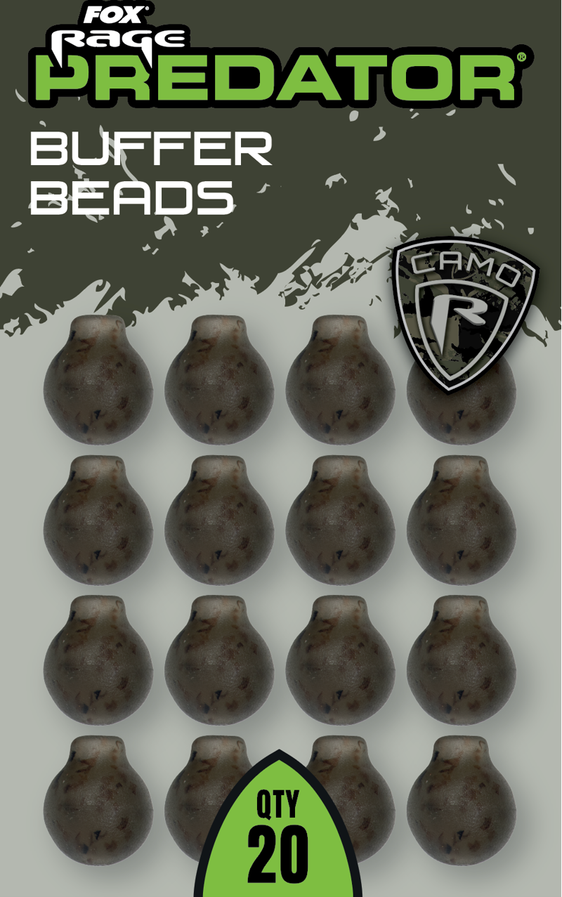 Camo Buffer Bead 20pcs-1