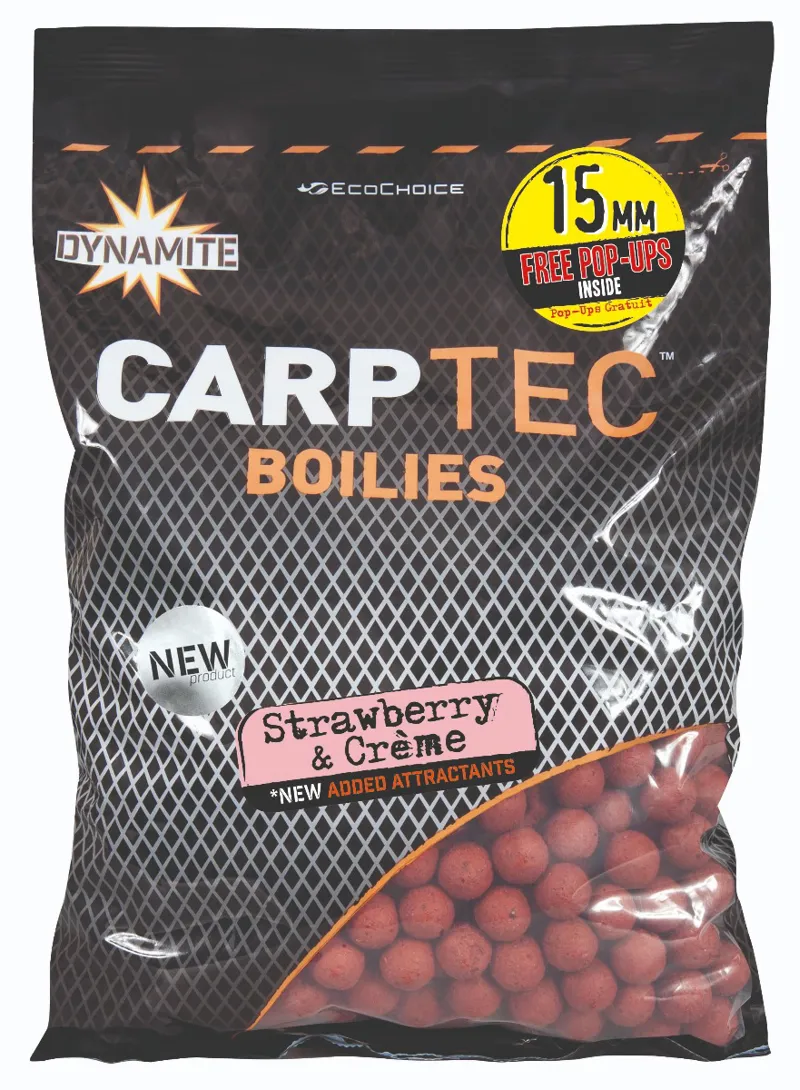 Carptec Strawberry Creme Boilies