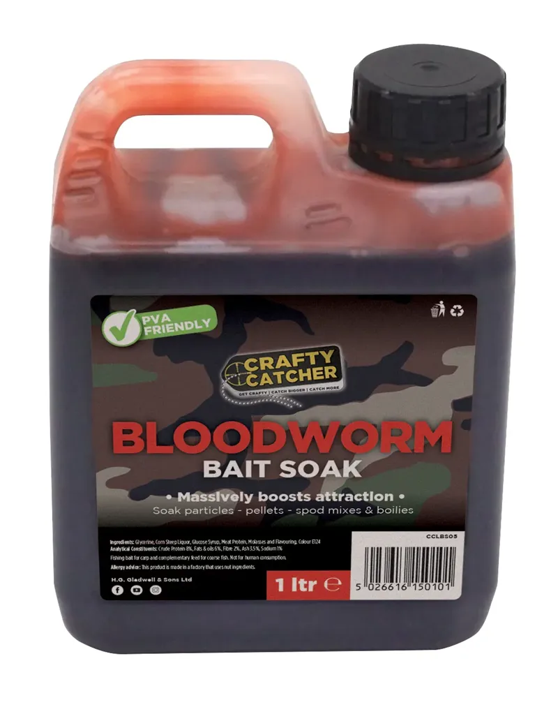 Crafty Catcher Liquid Hemp Bait Soak 1L-4