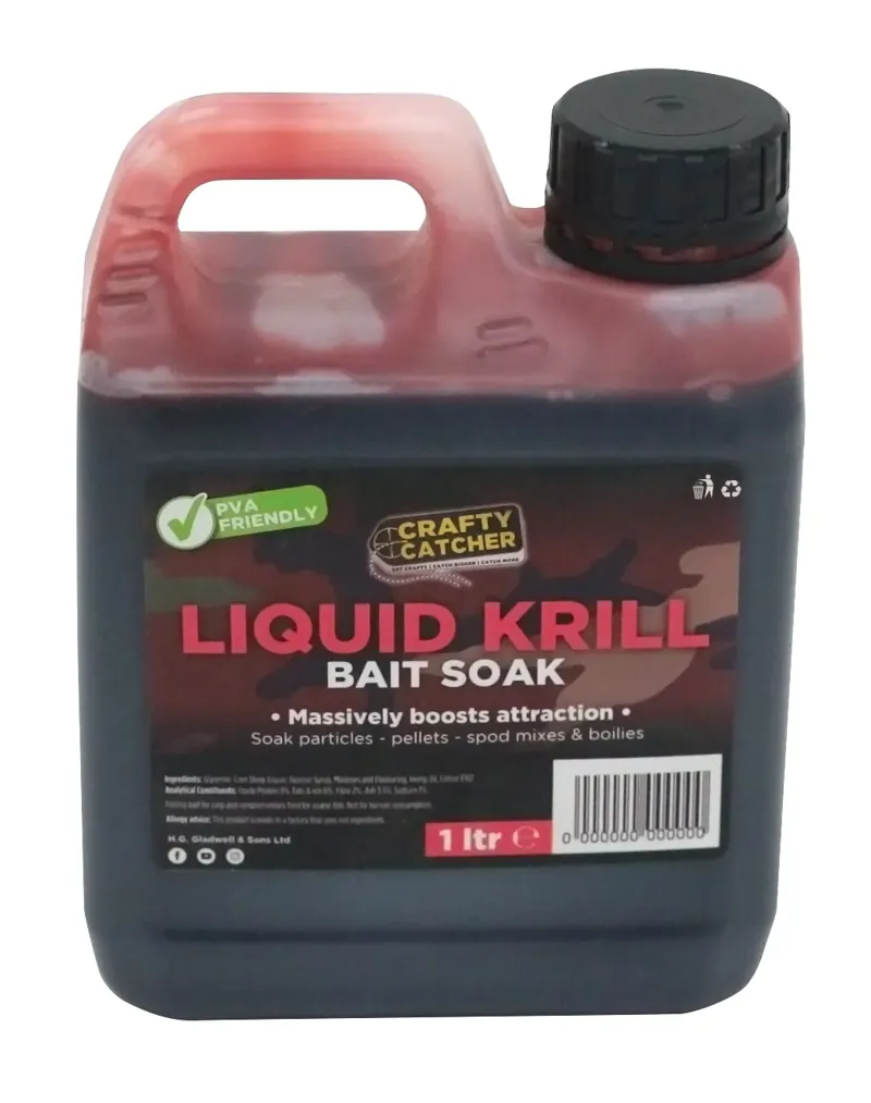 Crafty Catcher Liquid Hemp Bait Soak 1L-1