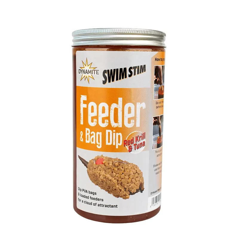 Swim Stim Red Krill and Tuna Feeder and Bag Dip 500ml