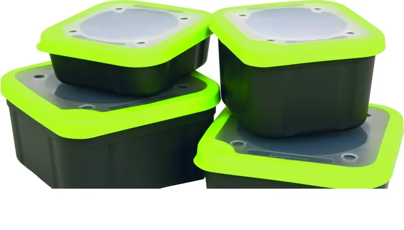 Grey Lime Bait Box Solid Top
