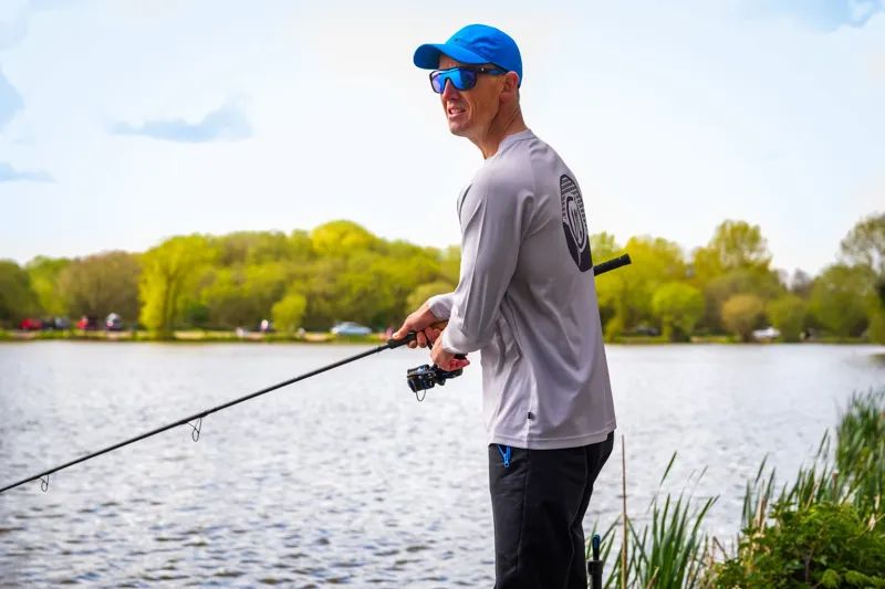 Grey Performance Sun Shirt UPF-40-6
