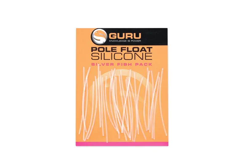 Guru Pole Float Silicon Silvers