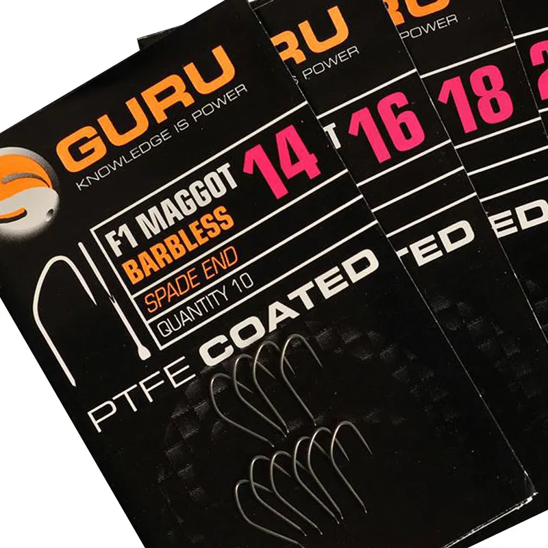 F1 Maggot Hook Rigs 6-6