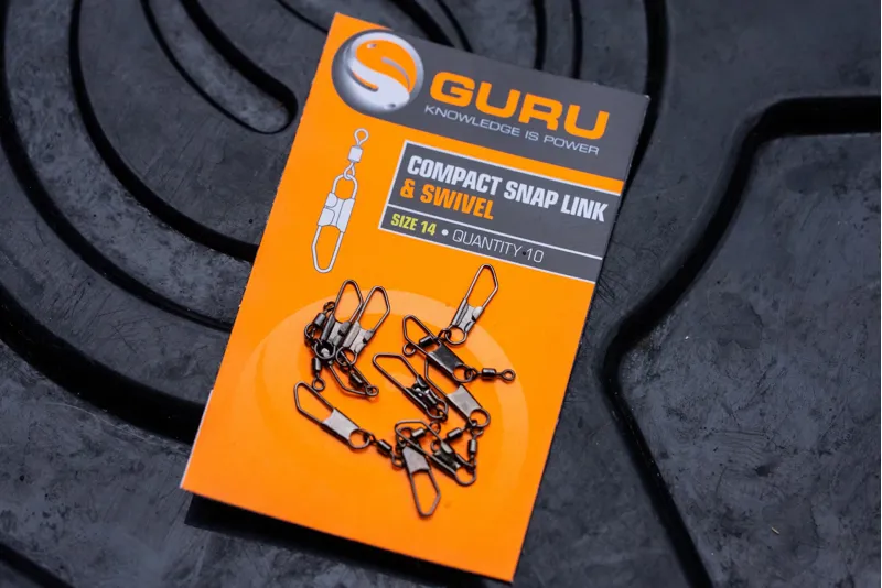 Guru Fishing Snap Link and Swivel  Size 14-4