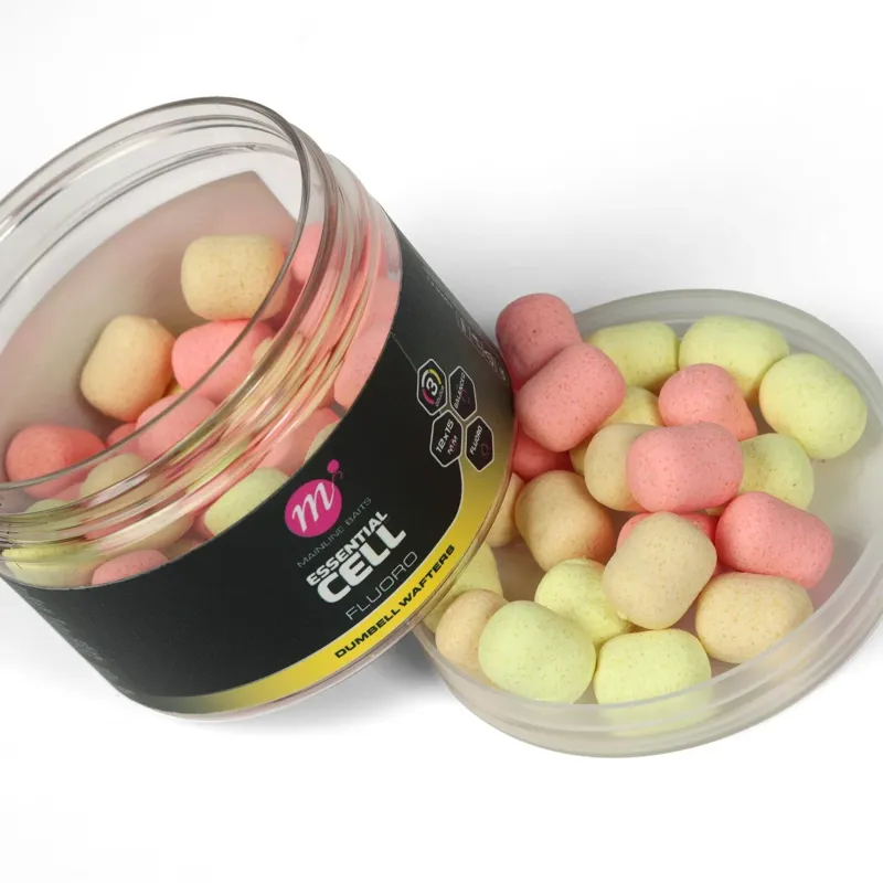 ISO Sweet Fluoro Dumbell Wafters - 12 x 15mm PYW Mix-1