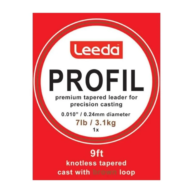 Profil Casts Tapered Tippet 7lb 1X