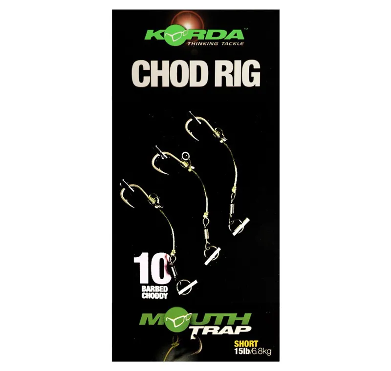 Chod Rigs Short Barbed 6 20lb
