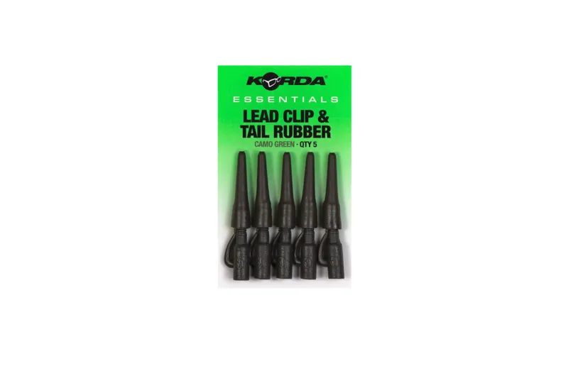Korda Essentials Lead Clips and Tail Rubbers