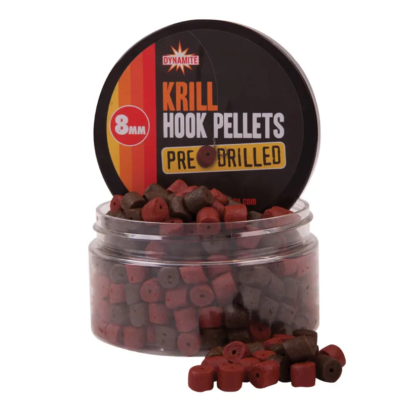 Krill Halibut Pre-Drilled Hook Pellets 8mm