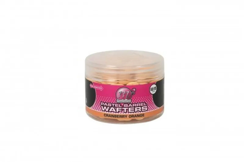 Pastel Wafter Barrels Cranberry Orange