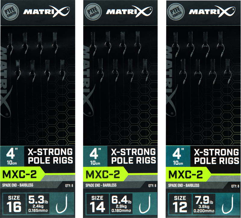 MXC-2 Barbless 4 Pole X-Strong