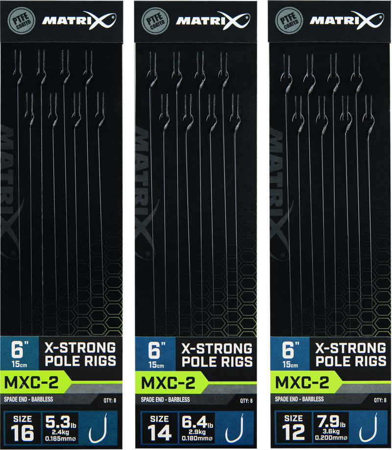 MXC-2 Barbless 6 Pole X-Strong Rig