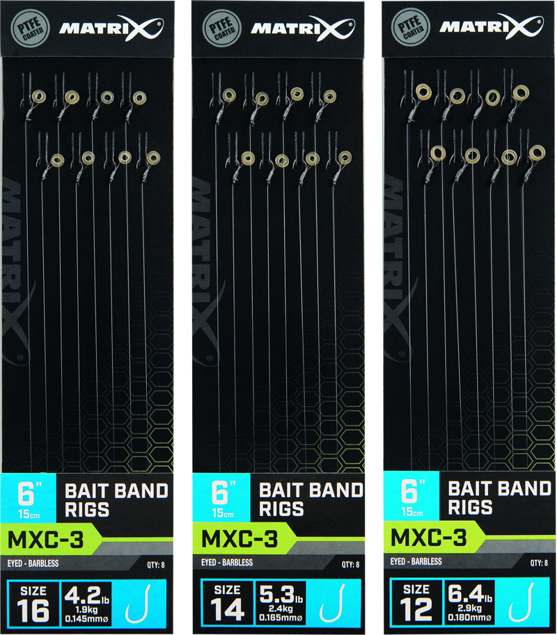 MXC-3 Barbless 6 Bait Band