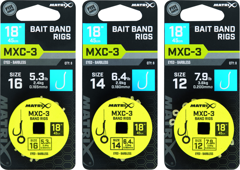 MXC-3 Barbless 18 Band