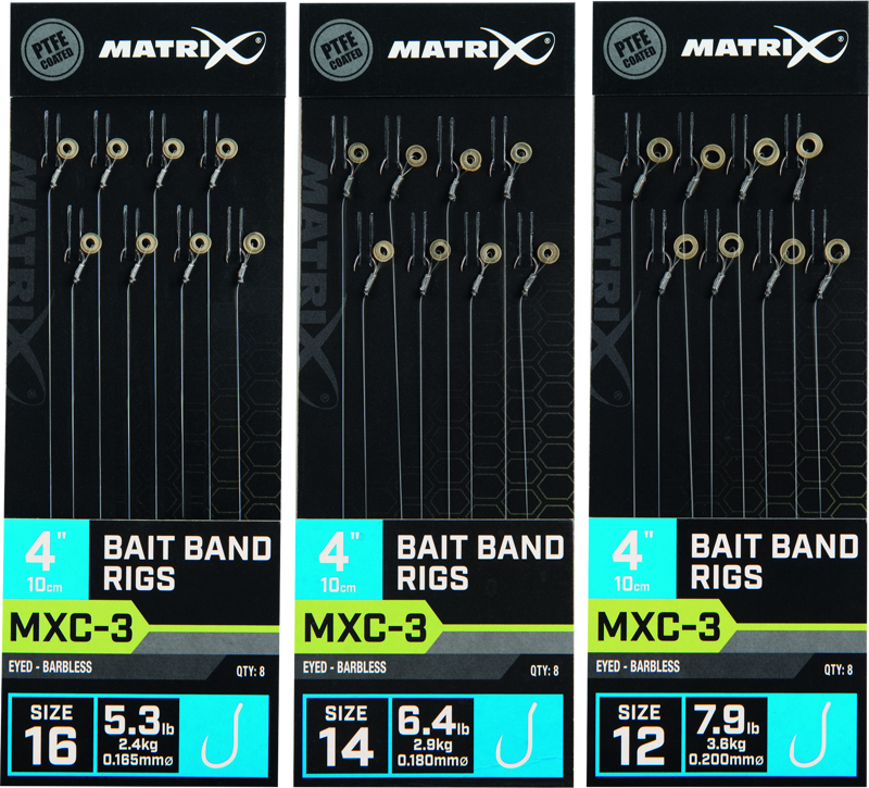 MXC-3 Barbless 4 Bait Band