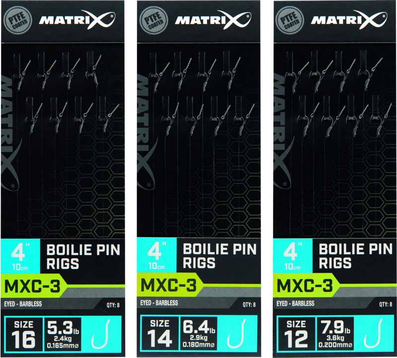 MXC-3 Barbless 4 Boilie Pin