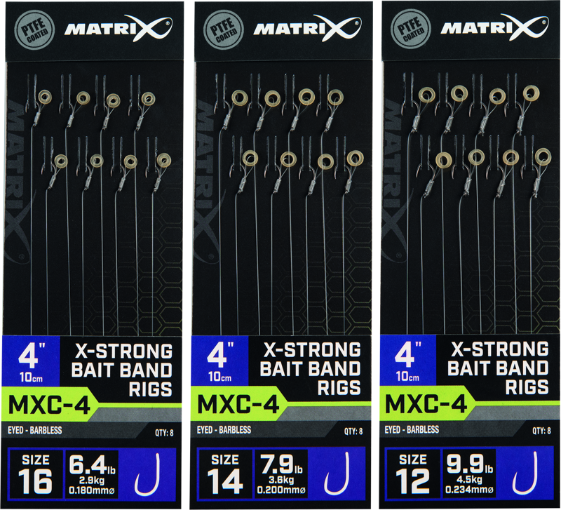 MXC-4 Barbless 4 Bait Band X-Strong