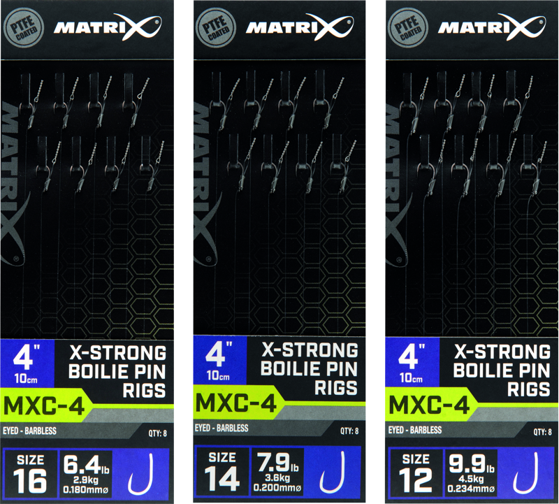 MXC-4 Barbless 4 Boilie Pin X-Strong