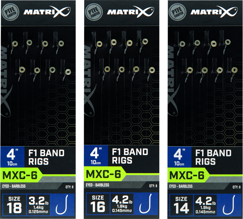 MXC-6 Barbless 4 F1 Band