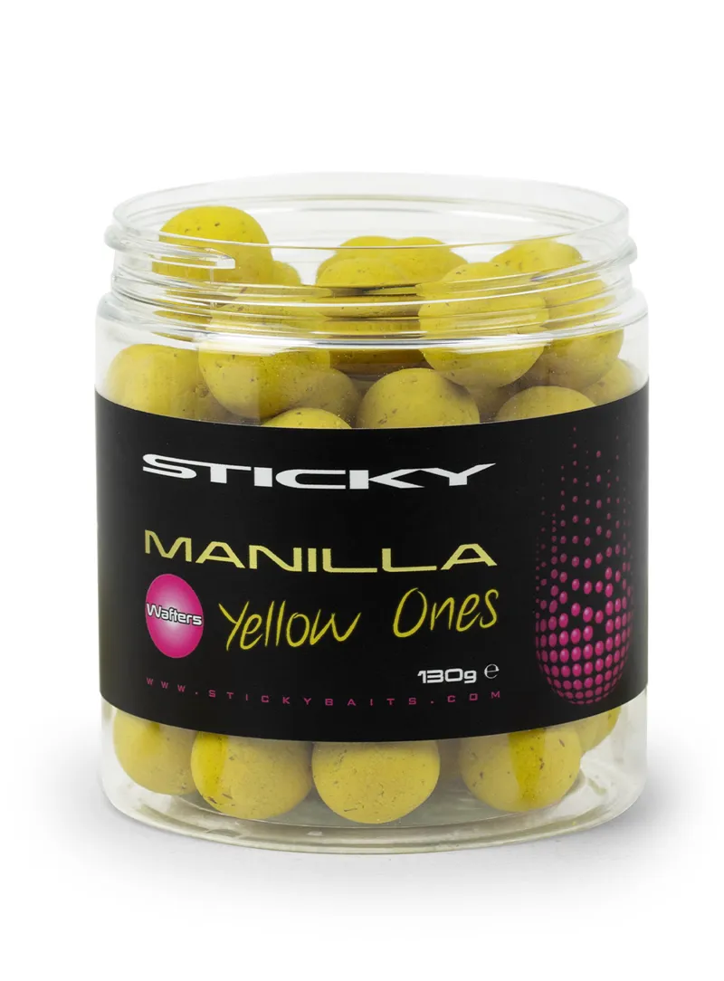 Manilla Yellow Ones Wafters 16mm 130g Pot-2