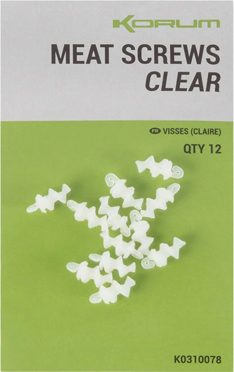 Meat Screws Clear