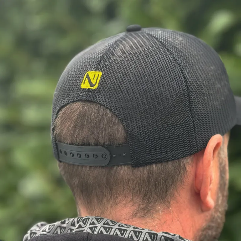 NuFish Trucker Cap - Black-1