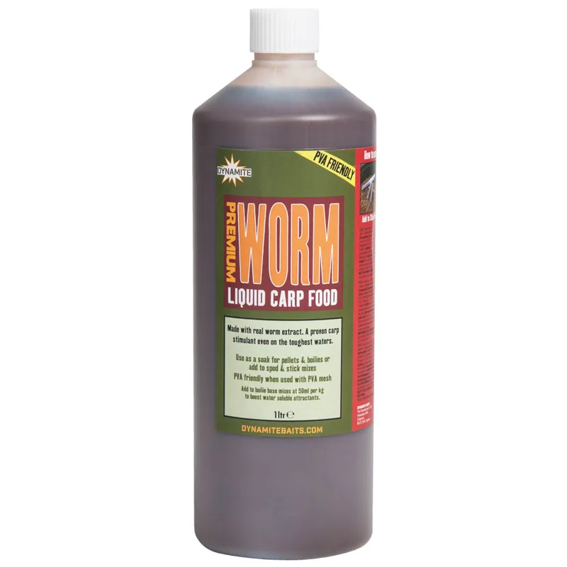 Premium Liquid Carp Food Worm 1L