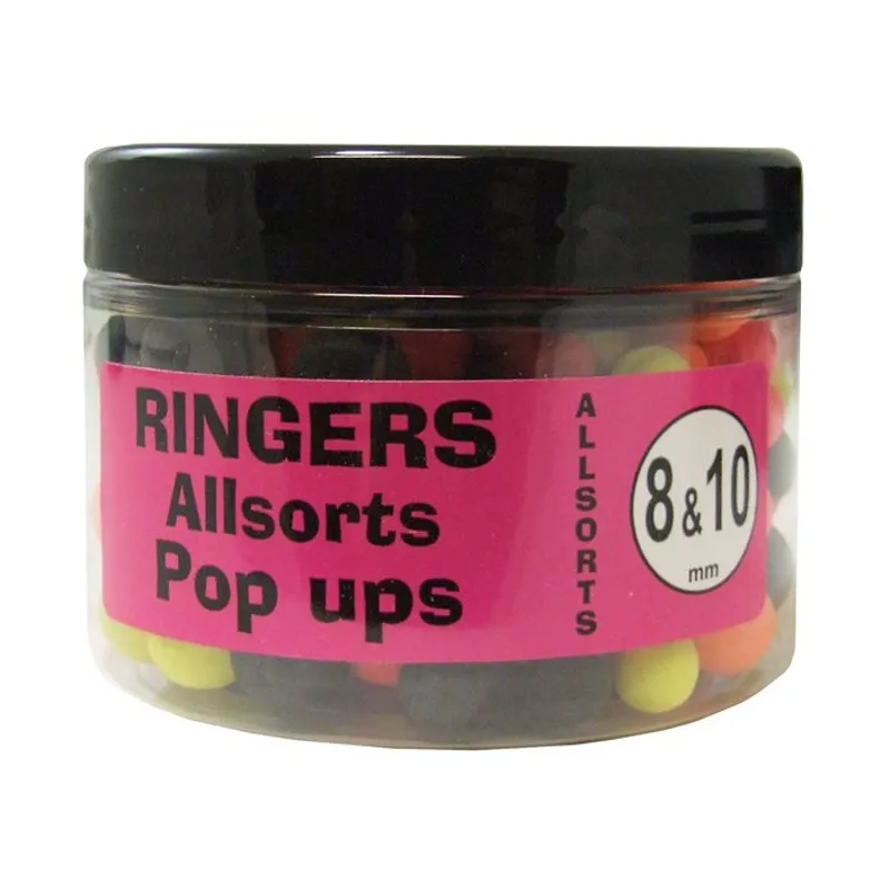 Ringers Allsorts Match Pop-Ups 8mm and 10mm
