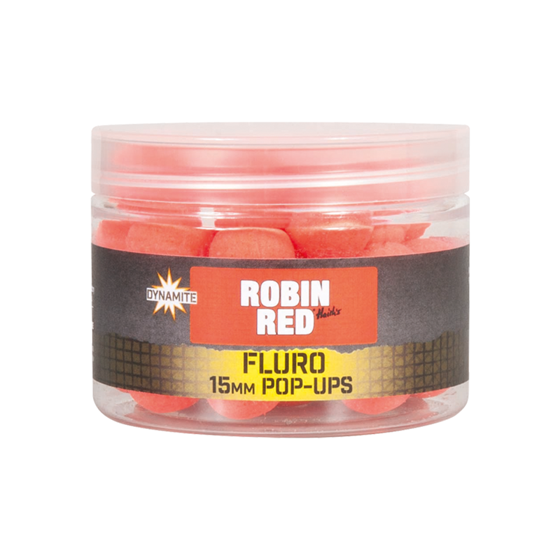 Robin Red Fluro Pop-Ups 15mm