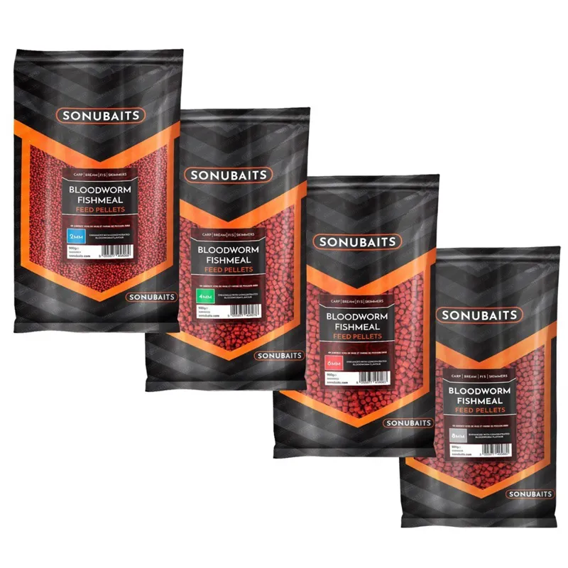 BLOODWORM FISHMEAL FEED - 4MM 900gr
