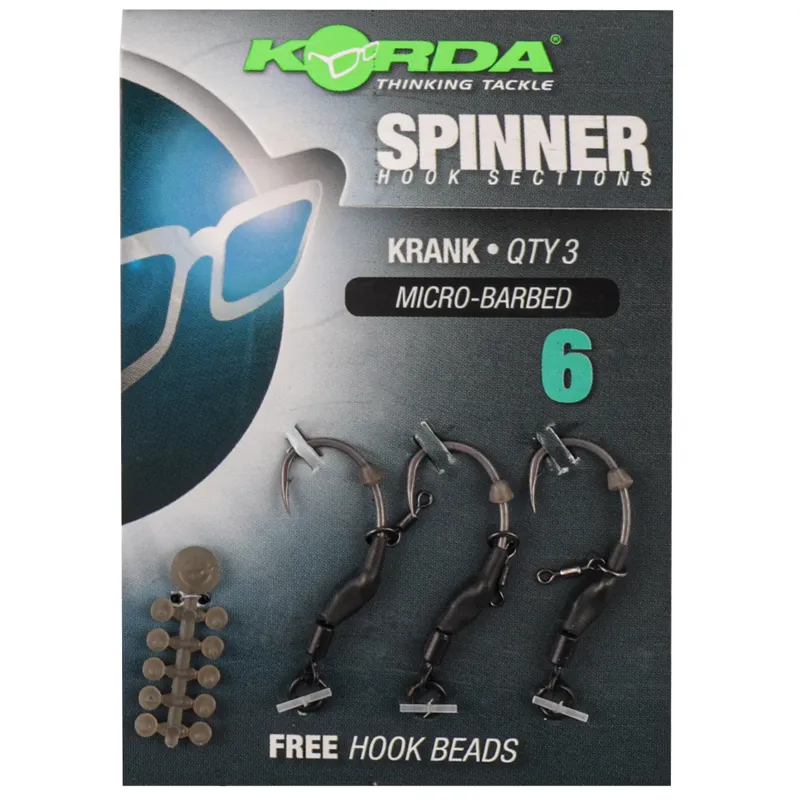Spinner Hook Sections Krank x3-4