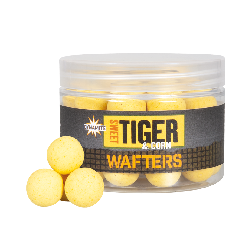 Sweet Tiger and Corn Foodbait Wafters 15mm