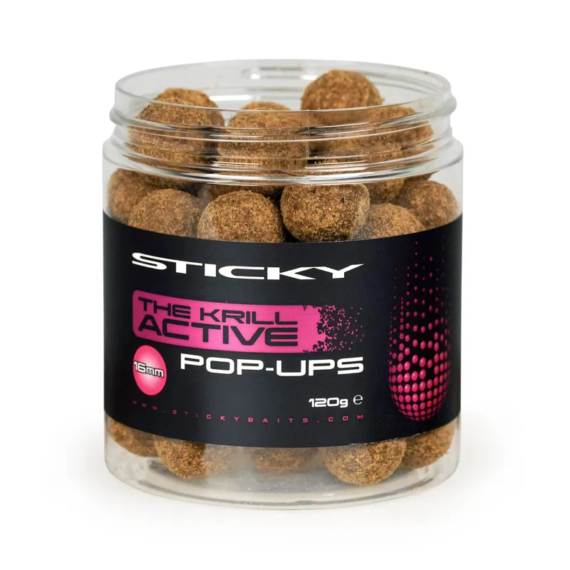 The Krill Active Pop-Ups 16mm 120g Pot