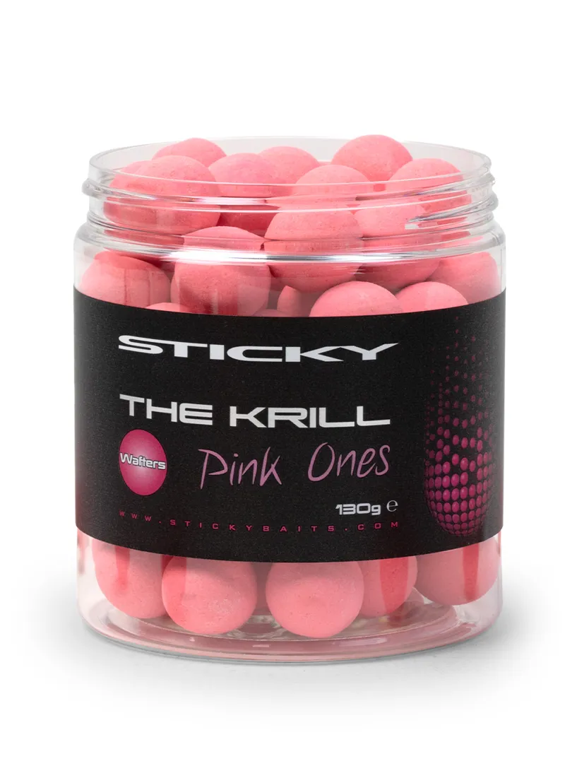 The Krill Pink Ones Wafters 16mm 130g Pot-2