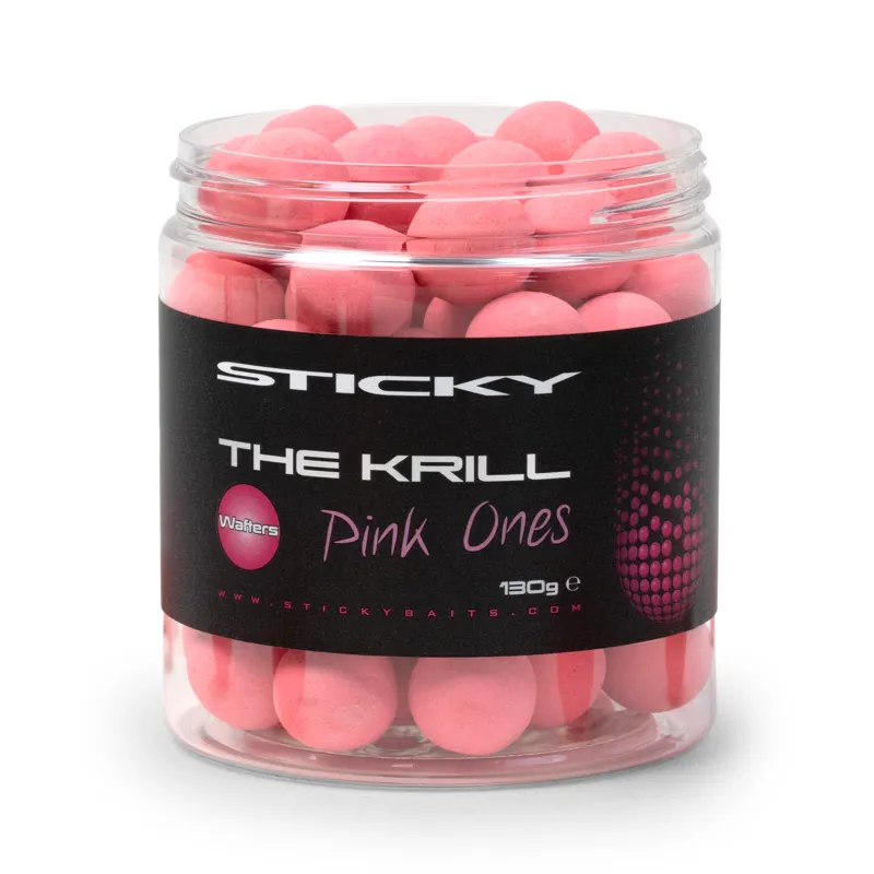 The Krill Pink Ones Wafters 16mm 130g Pot
