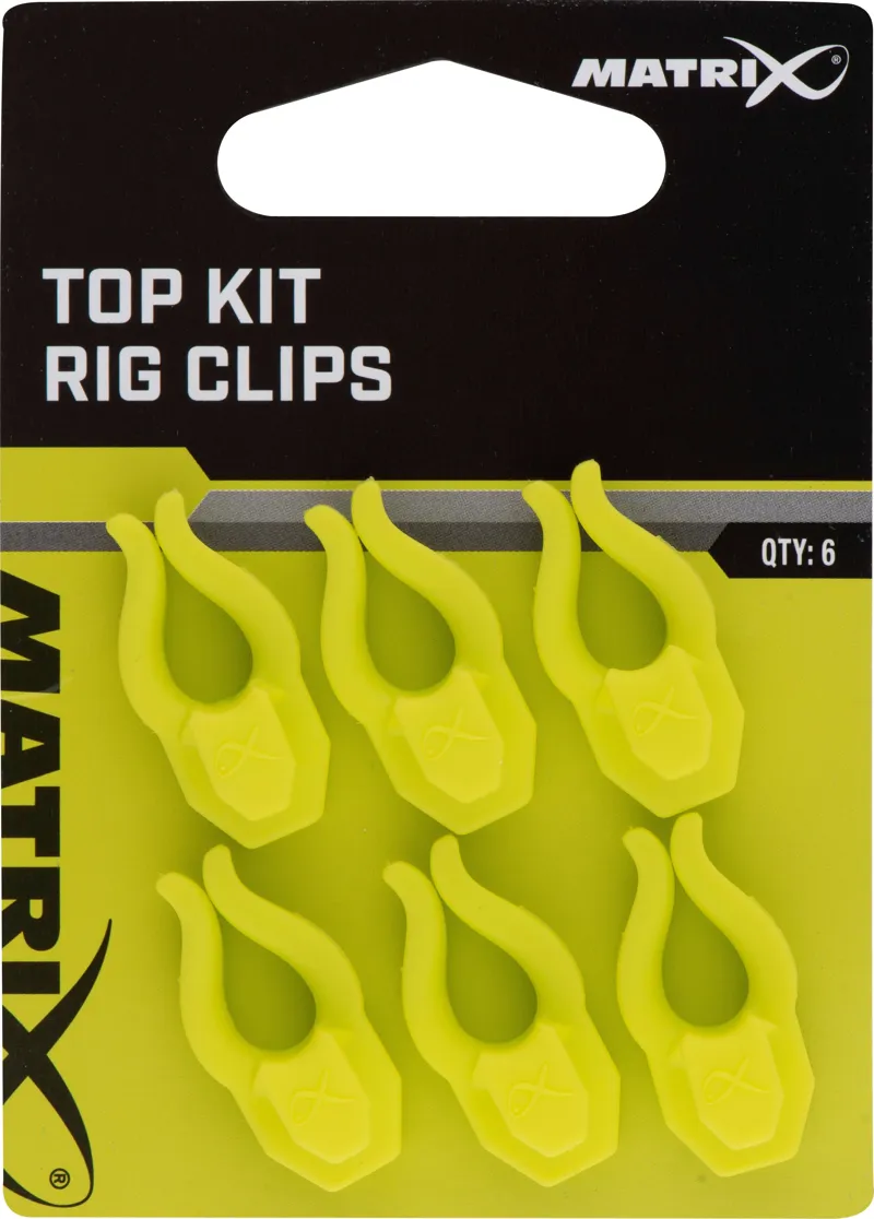 Top Kit Rig Clips 6pcs