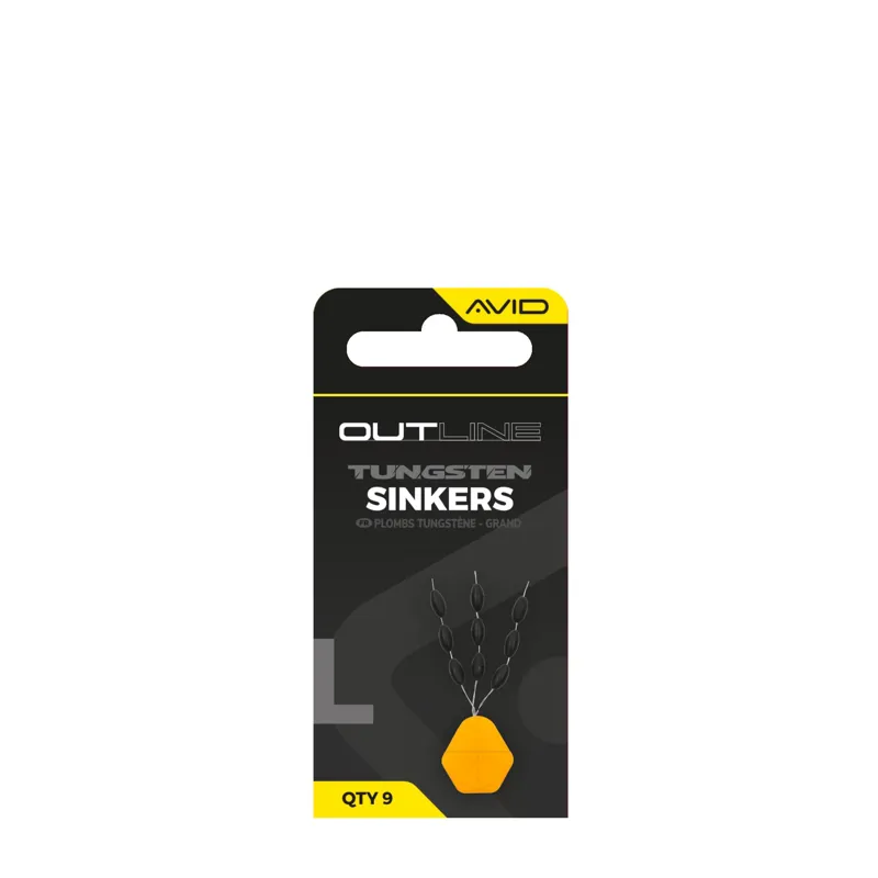 Avid Outline Tungsten Sinkers - Large