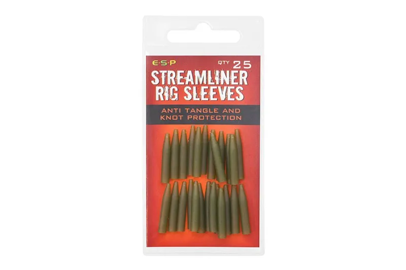 ESP Streamliner Rig Sleeves Green 25 Pack