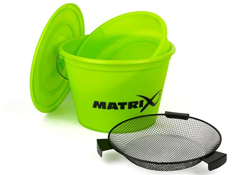 Bucket Set Incl. Tray And Riddle Lime