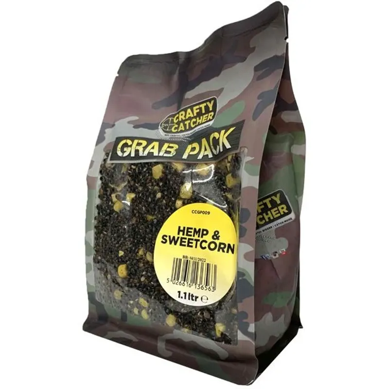 Crafty Catcher Hemp Sweetcorn Prepared Particles