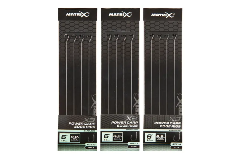 Matrix X3 Power Carp Edge 15cm Rigs